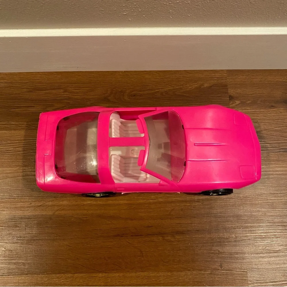Vintage Barbie Corvette Hot Pink Made in USA 17.5‎ inches 1980’s